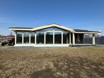 Продам дом, 2 комнаты, 65 м², этажей: 2, участок: 6,95 сотки в собственности