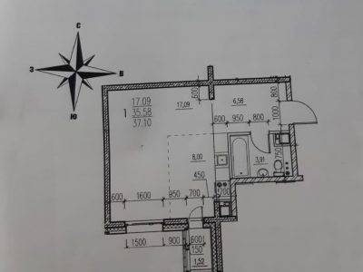 Продается Студия, 37,1 м² в ЖК «Адмирал»